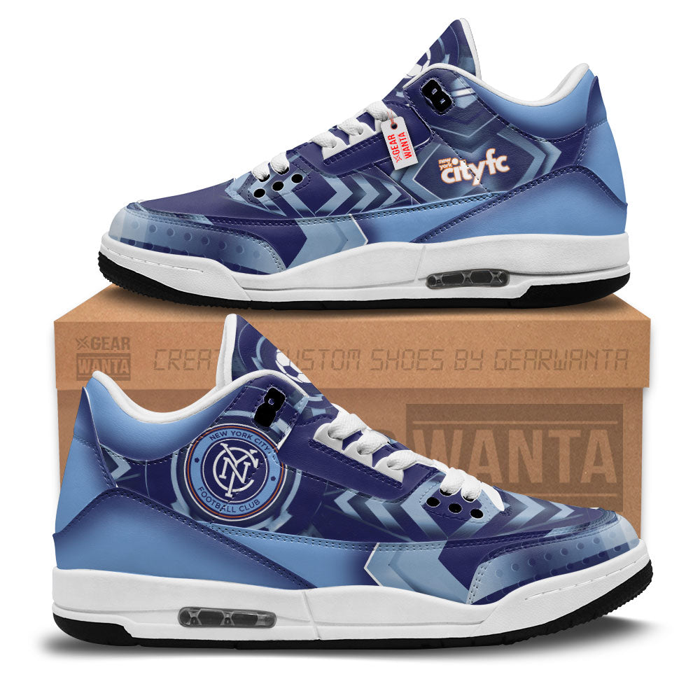 Footwearstorm New York City FC AJ3 Sneakers Shoes For Men And Women
