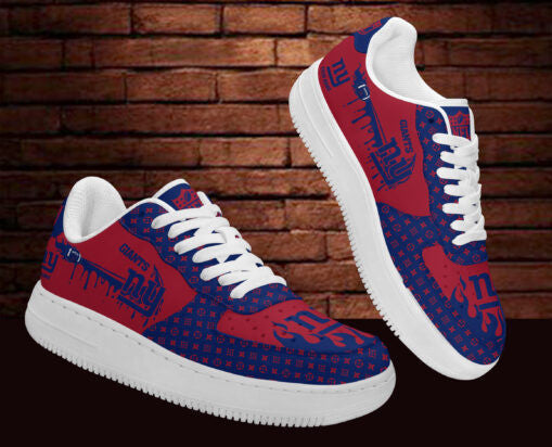 Footwearstorm New York Giants NFL Air Low-Top Sneakers Shoes For Men And Women 1205749