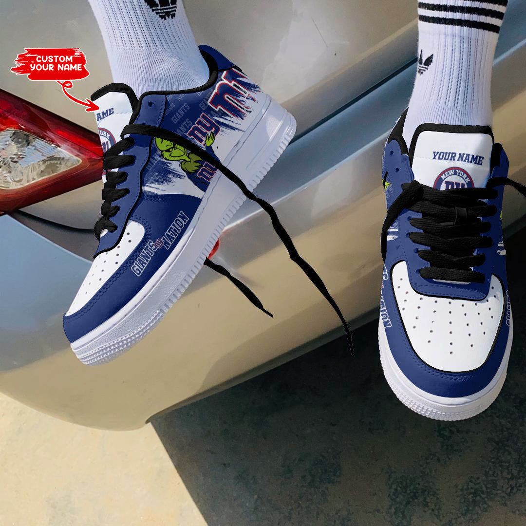 Footwearstorm New York Giants NFL Air Low-Top Sneakers Shoes For Men And Women 1205753