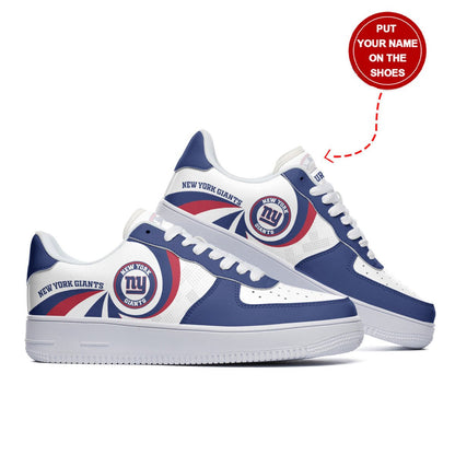 Footwearstorm New York Giants NFL Air Low-Top Sneakers Shoes For Men And Women 1205754