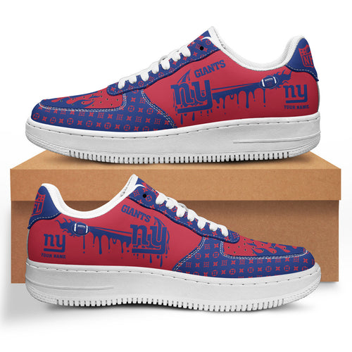 Footwearstorm New York Giants NFL Air Low-Top Sneakers Shoes For Men And Women 1205749