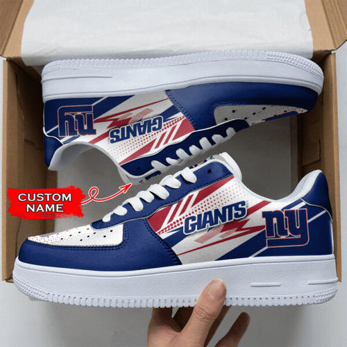 Footwearstorm New York Giants NFL Air Low-Top Sneakers Shoes For Men And Women 1205762