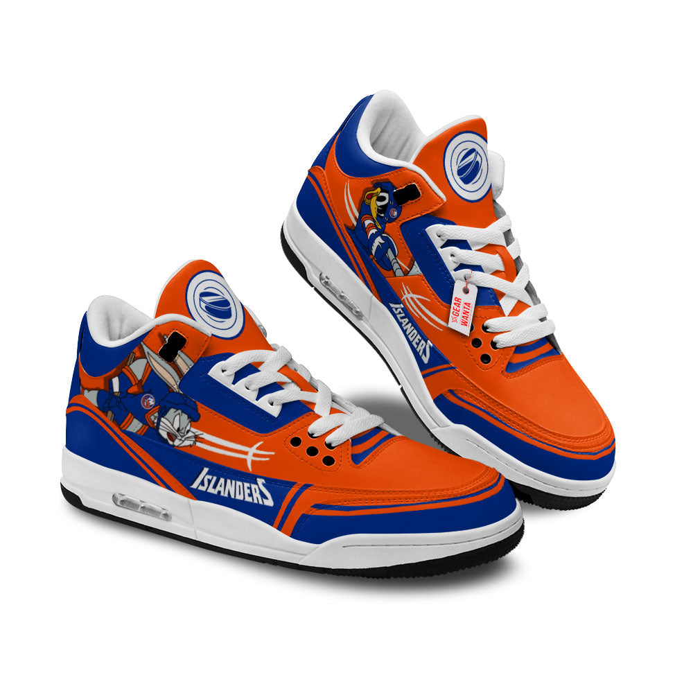Footwearstorm New York Islanders AJ3 Sneakers Shoes For Men And Women