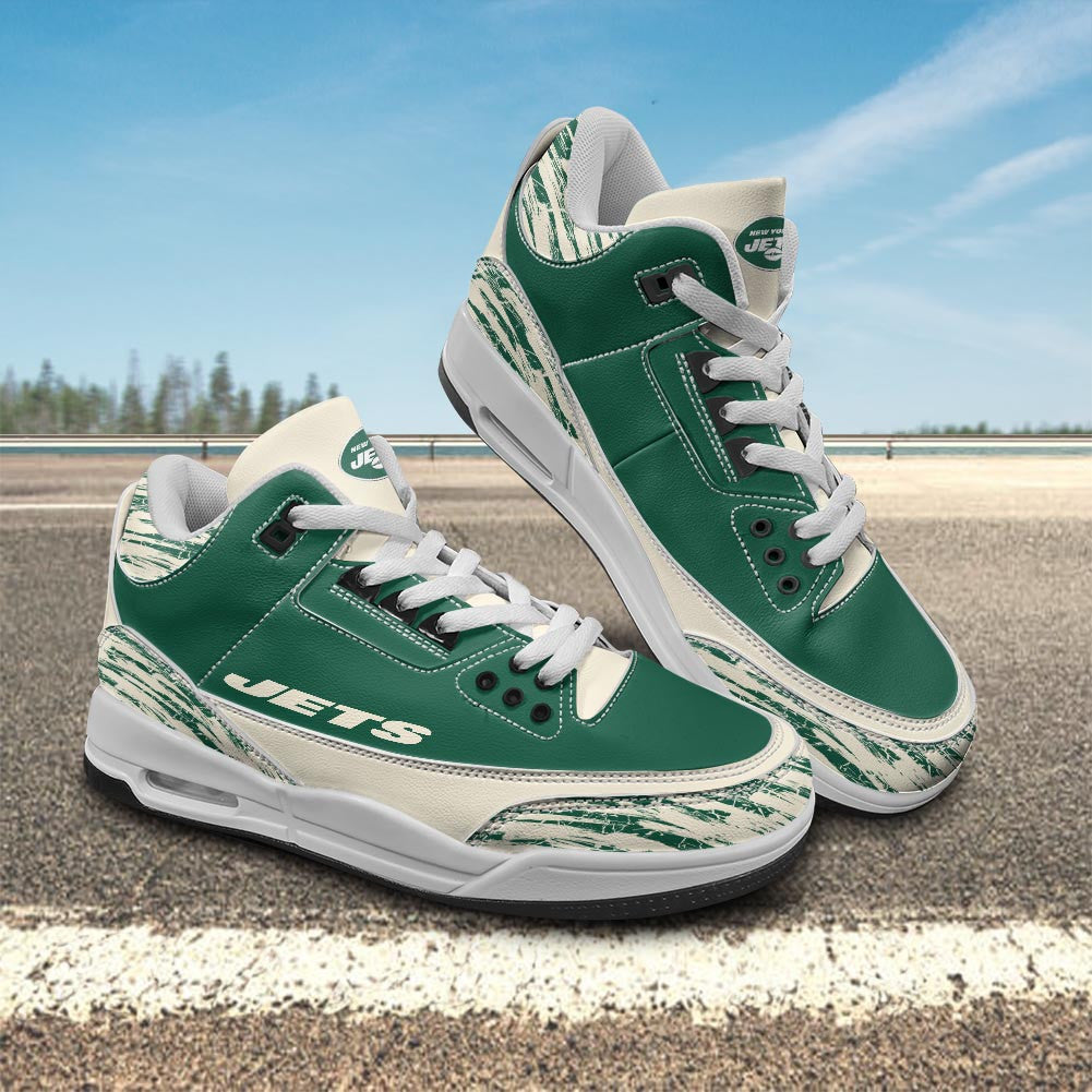 Footwearstorm New York Jets AJ3 Sneakers Shoes For Men And Women