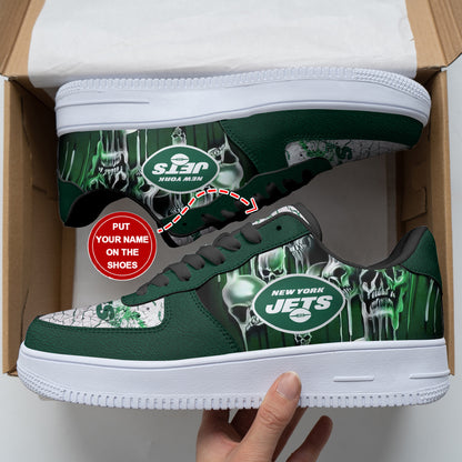 Footwearstorm New York Jets NFL Air Low-Top Sneakers Shoes For Men And Women 1205675