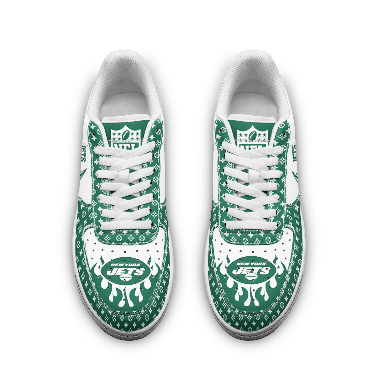 Footwearstorm New York Jets NFL Air Low-Top Sneakers Shoes For Men And Women 1205668