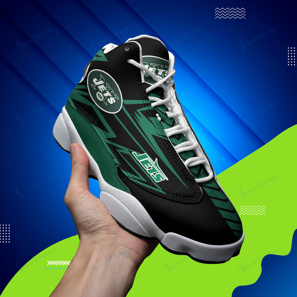 Footwearstorm New York Jets NFL AJ13 Sneakers Shoes For Men And Women 1