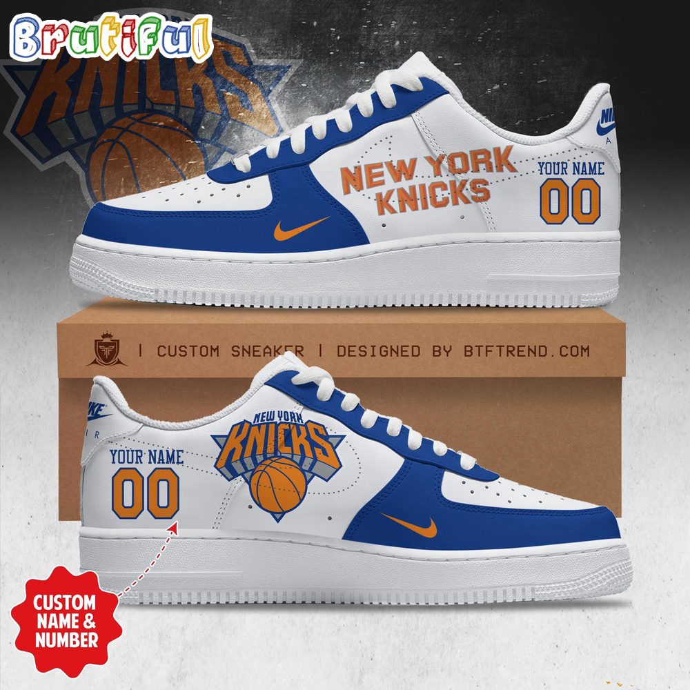Footwearstorm New York Knicks Air Low-Top Sneakers Shoes For Men And Women 1