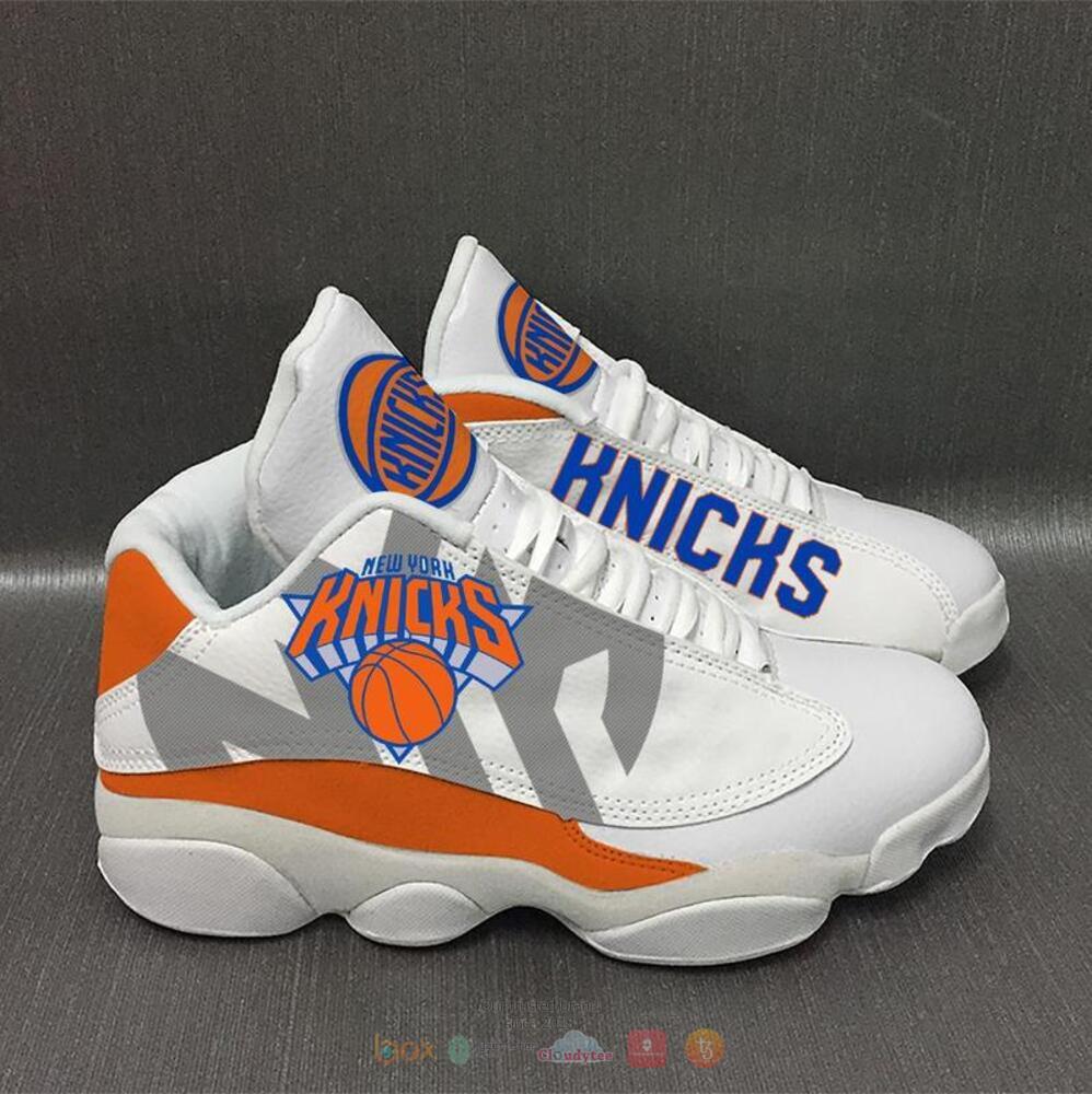 Footwearstorm New York Knicks AJ13 Sneakers Shoes For Men And Women 1