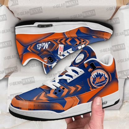 Footwearstorm New York Mets AJ3 Sneakers Shoes For Men And Women