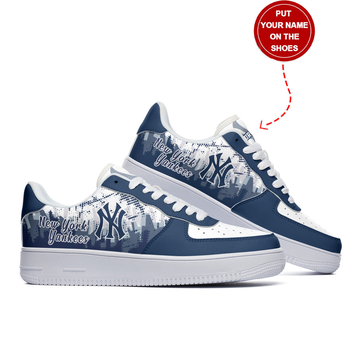 Footwearstorm New York Yankees NFL Air Low-Top Sneakers Shoes For Men And Women 1205866