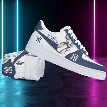 Footwearstorm New York Yankees NFL Air Low-Top Sneakers Shoes For Men And Women 1205535