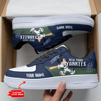 Footwearstorm New York Yankees NFL Air Low-Top Sneakers Shoes For Men And Women 1205205
