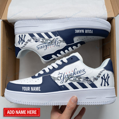 Footwearstorm New York Yankees NFL Air Low-Top Sneakers Shoes For Men And Women 1205210