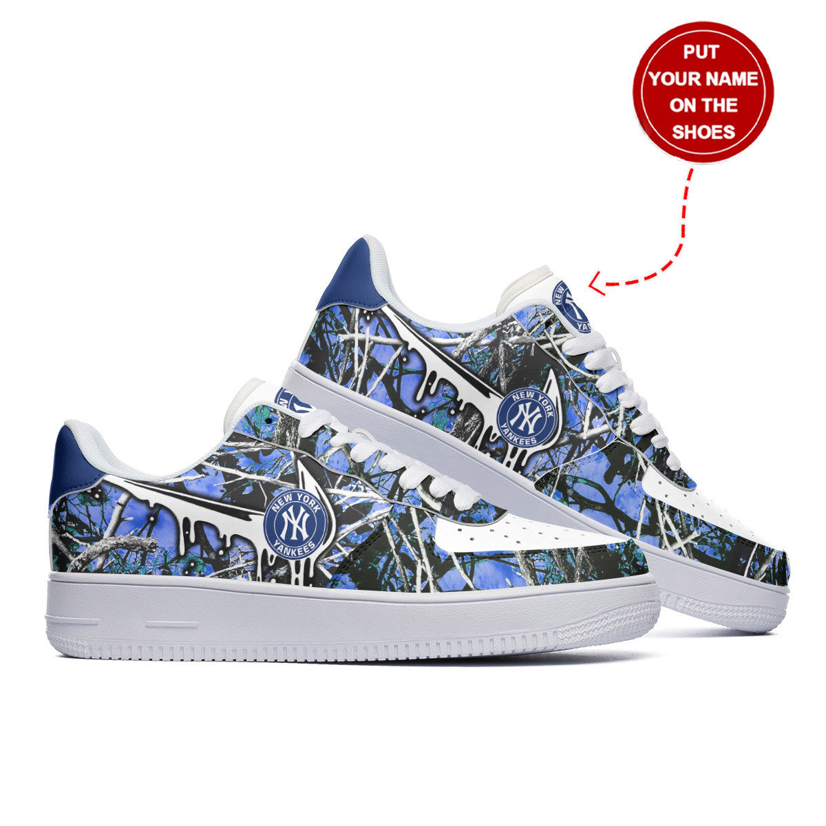 Footwearstorm New York Yankees NFL Air Low-Top Sneakers Shoes For Men And Women 1205517
