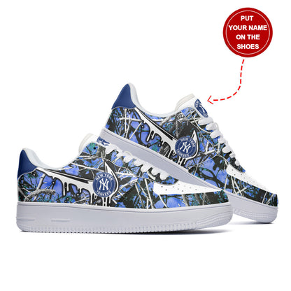 Footwearstorm New York Yankees NFL Air Low-Top Sneakers Shoes For Men And Women 1205517