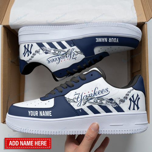 Footwearstorm New York Yankees NFL Air Low-Top Sneakers Shoes For Men And Women 1205210
