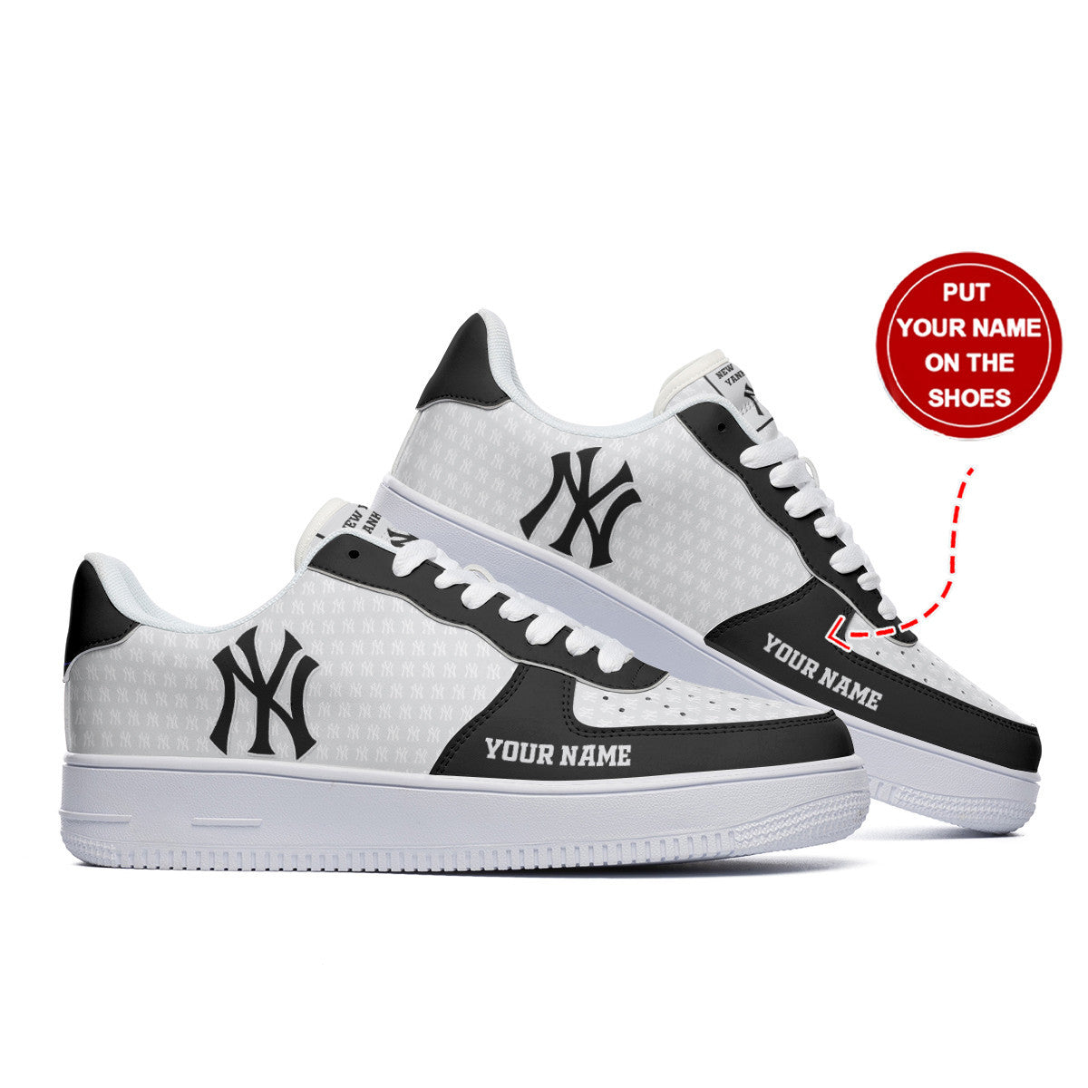 Footwearstorm New York Yankees NFL Air Low-Top Sneakers Shoes For Men And Women 1205200