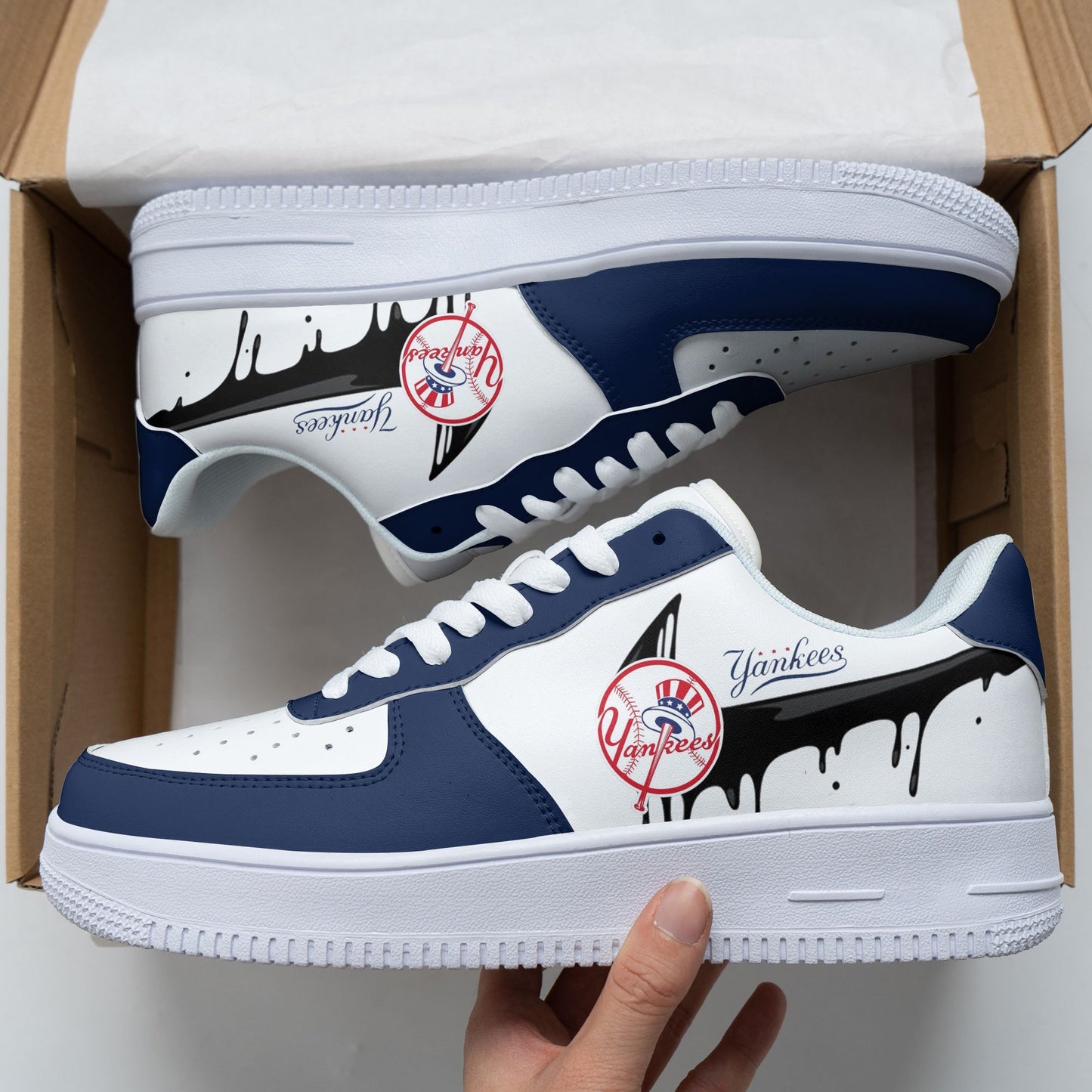 Footwearstorm New York Yankees NFL Air Low-Top Sneakers Shoes For Men And Women 1205537