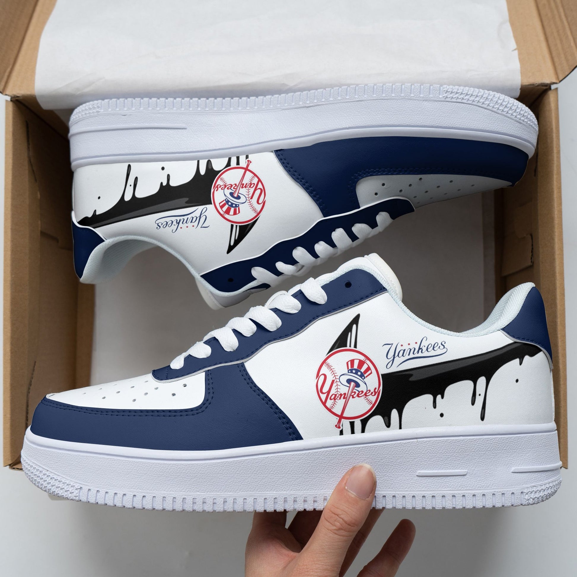 Footwearstorm New York Yankees NFL Air Low-Top Sneakers Shoes For Men And Women 1205537