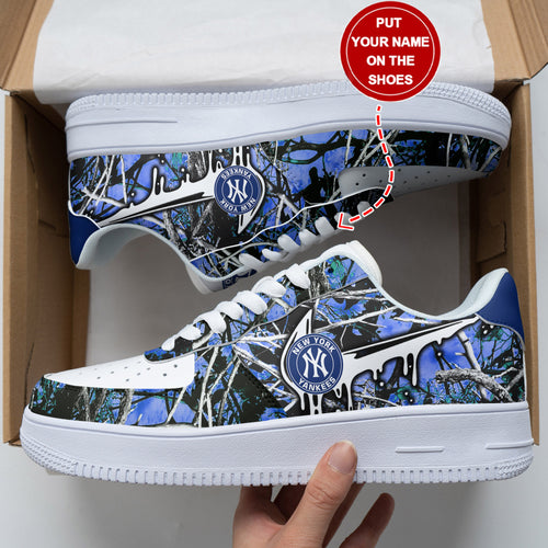 Footwearstorm New York Yankees NFL Air Low-Top Sneakers Shoes For Men And Women 1205203