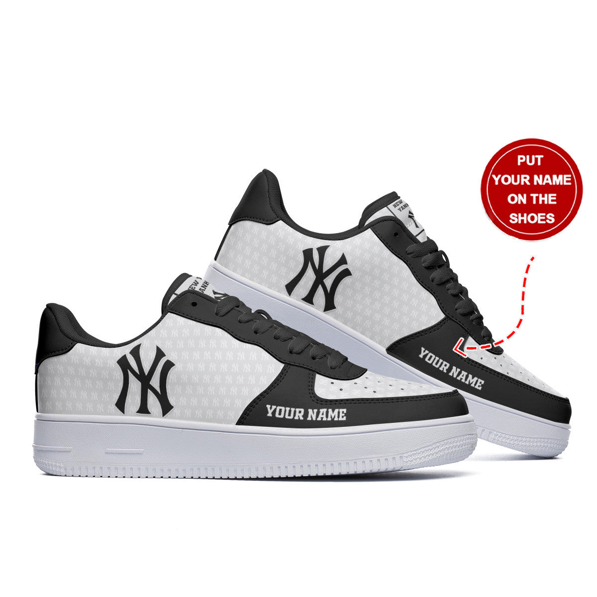 Footwearstorm New York Yankees NFL Air Low-Top Sneakers Shoes For Men And Women 1205200