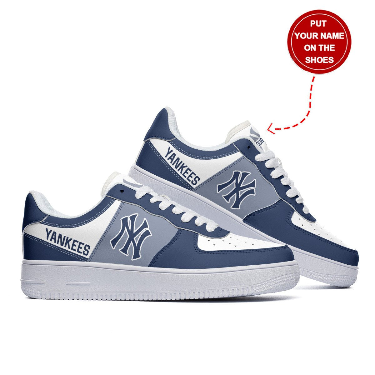 Footwearstorm New York Yankees NFL Air Low-Top Sneakers Shoes For Men And Women 1205201