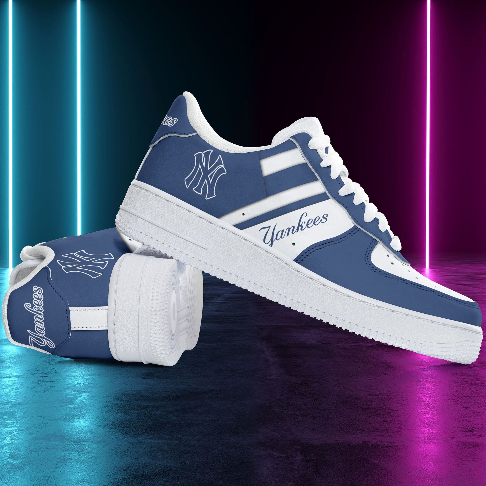 Footwearstorm New York Yankees NFL Air Low-Top Sneakers Shoes For Men And Women 1205518