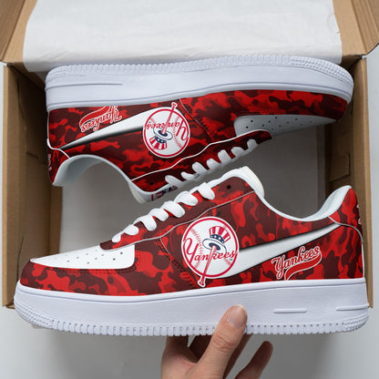 Footwearstorm New York Yankees NFL Air Low-Top Sneakers Shoes For Men And Women 1205876