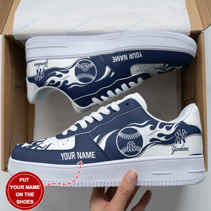 Footwearstorm New York Yankees NFL Air Low-Top Sneakers Shoes For Men And Women 1205206