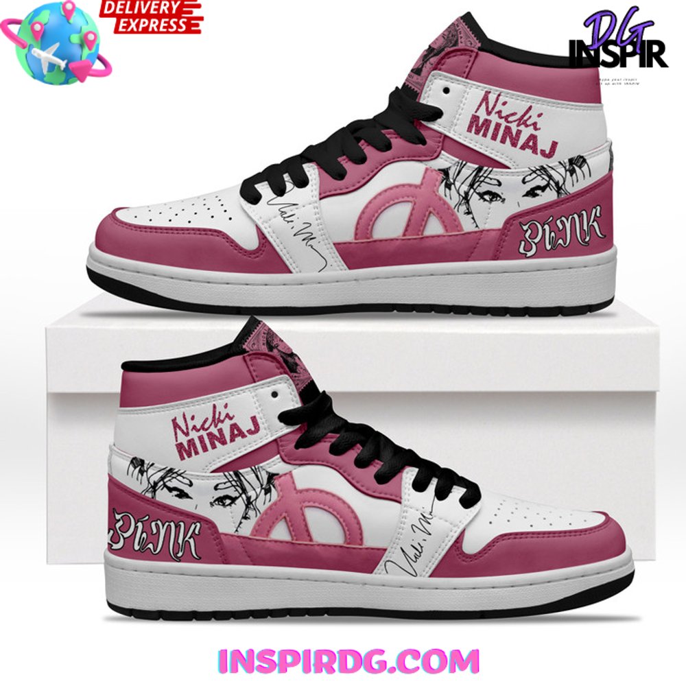 Footwearstorm Nicki Minaj AJ1 High Sneakers Shoes For Men And Women 1