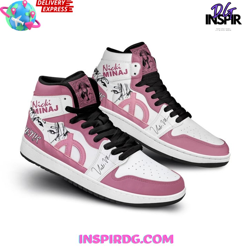 Footwearstorm Nicki Minaj AJ1 High Sneakers Shoes For Men And Women 1