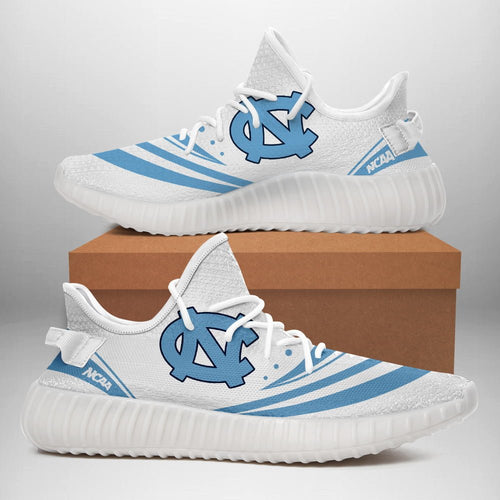Footwearstorm North Carolina Tar Heels Yeezy Boost Shoes For Men And Women 1