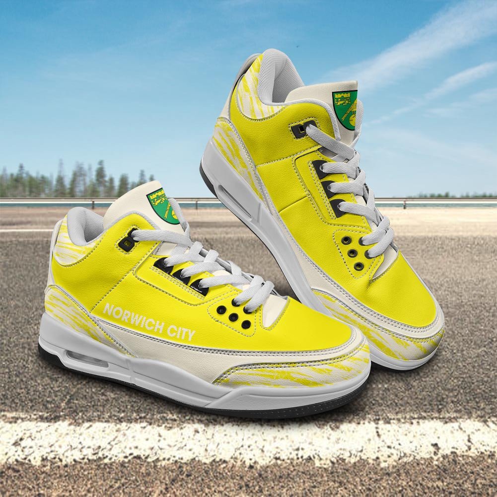 Footwearstorm Norwich City AJ3 Sneakers Shoes For Men And Women