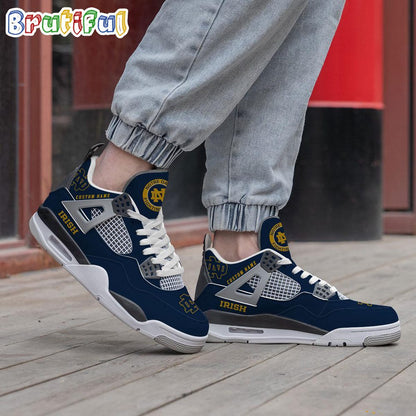 Footwearstorm Notre Dame Fighting Irish AJ4 Sneakers Shoes For Men And Women 1