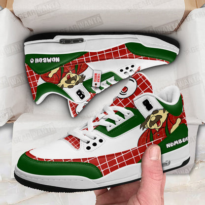 Footwearstorm Numbuh 0 Codename Kids Next Door AJ3 Sneakers Shoes For Men And Women
