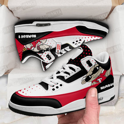Footwearstorm Numbuh 1 Codename Kids Next Door AJ3 Sneakers Shoes For Men And Women