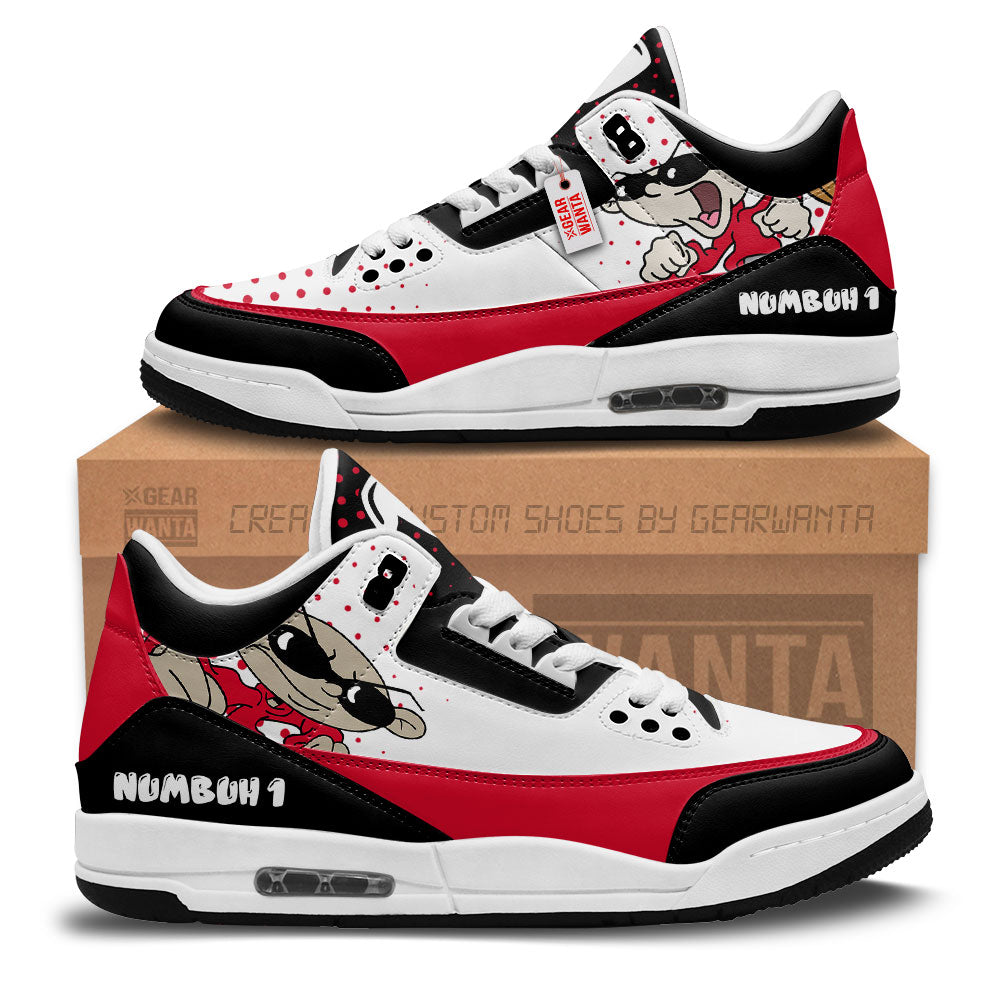 Footwearstorm Numbuh 1 Codename Kids Next Door AJ3 Sneakers Shoes For Men And Women