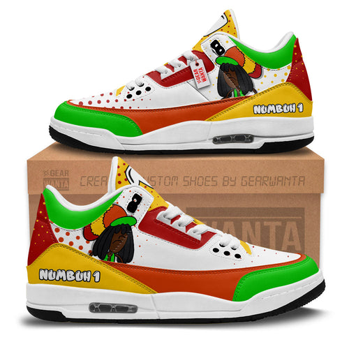 Footwearstorm Numbuh 1-Love Codename Kids Next Door AJ3 Sneakers Shoes For Men And Women