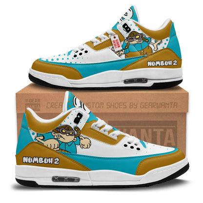 Footwearstorm Numbuh 2 Codename Kids Next Door AJ3 Sneakers Shoes For Men And Women