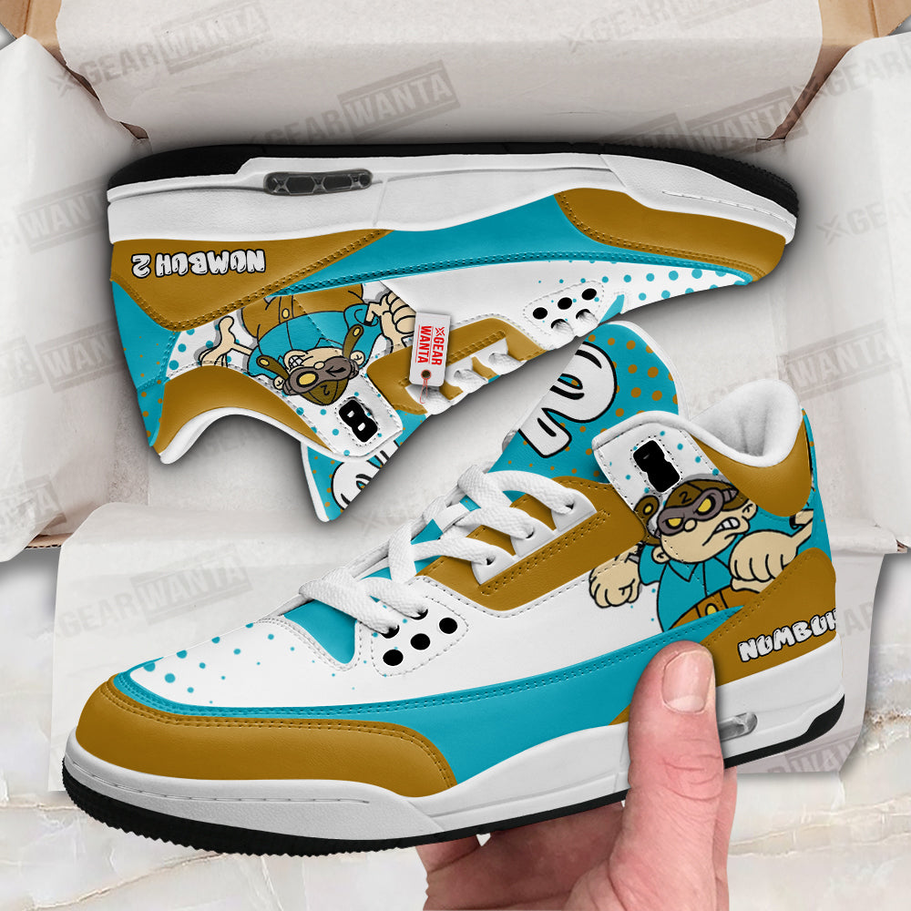 Footwearstorm Numbuh 2 Codename Kids Next Door AJ3 Sneakers Shoes For Men And Women