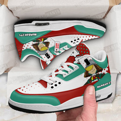 Footwearstorm Numbuh 274 Codename Kids Next Door AJ3 Sneakers Shoes For Men And Women