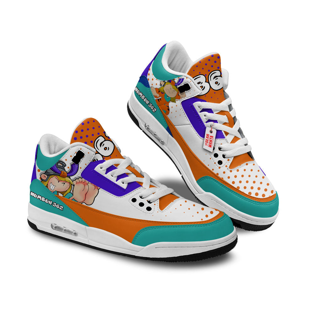 Footwearstorm Numbuh 362 Codename Kids Next Door AJ3 Sneakers Shoes For Men And Women