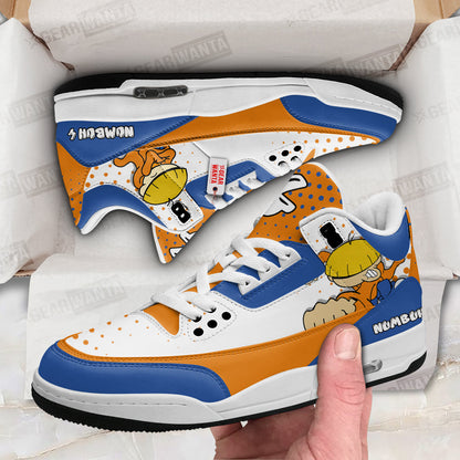 Footwearstorm Numbuh 4 Codename Kids Next Door AJ3 Sneakers Shoes For Men And Women