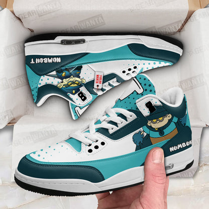 Footwearstorm Numbuh T Codename Kids Next Door AJ3 Sneakers Shoes For Men And Women