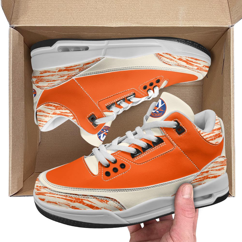 Footwearstorm NY Islanders AJ3 Sneakers Shoes For Men And Women