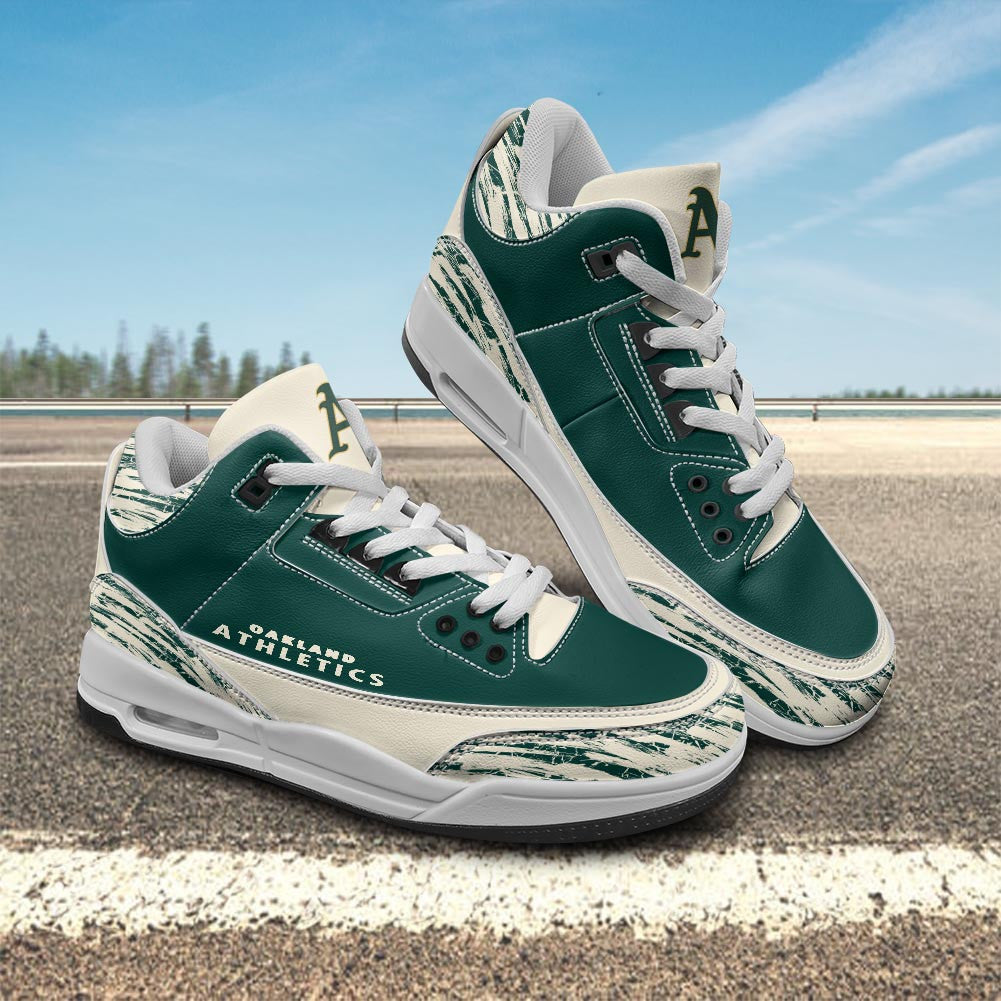 Footwearstorm Oakland Athletics AJ3 Sneakers Shoes For Men And Women