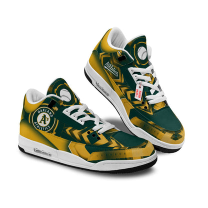 Footwearstorm Oakland Athletics AJ3 Sneakers Shoes For Men And Women