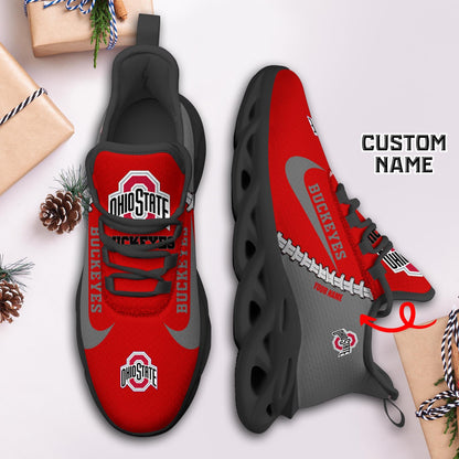 Footwearstorm Ohio State Buckeyes Max Soul Shoes Sneakers For Men And Women 1
