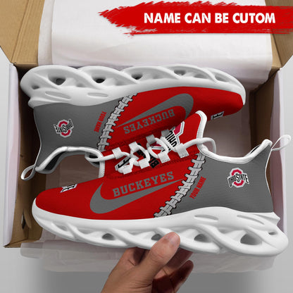 Footwearstorm Ohio State Buckeyes Max Soul Shoes Sneakers For Men And Women 1